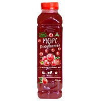 Морс Егорьевские традиции Клюквенный 0.5 литра, пэт