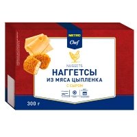 Наггетсы куриные Metro Chef с сыром замороженные 300 гр