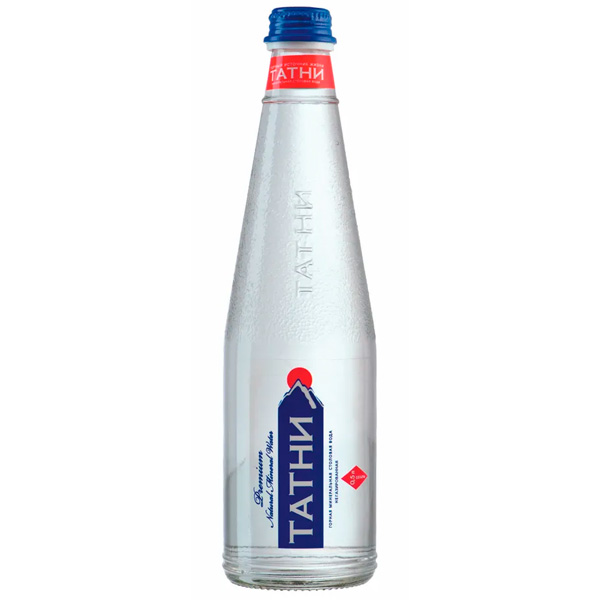 Вода Татни 0.5 литра, без газа, стекло, 12 шт. в уп.