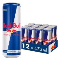 Энергетический напиток Red Bull / Ред Булл 0.473 литра, ж/б, 12 шт. в уп.