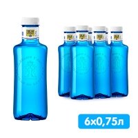 Вода Solan de Cabras 0.75 литра, без газа, пэт, 6 шт. в уп.