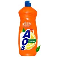 Средство для мытья посуды Aos лимон 900 мл