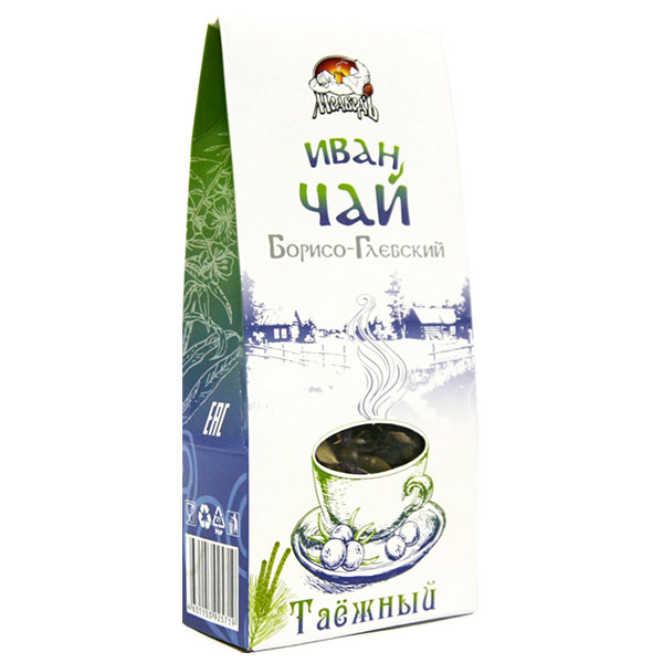 Напиток чайный Медведъ иван-чай Борисоглебский Таежный 50 гр