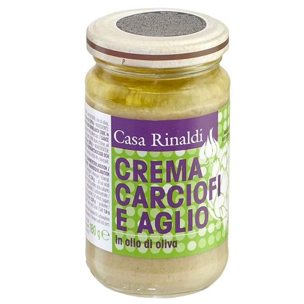 Паста Casa Rinaldi из артишоков и чеснока в оливковом масле 180 гр