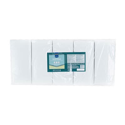 Бумажные полотенца Metro Professional для диспенсера белые 1 слой (250х5 шт)