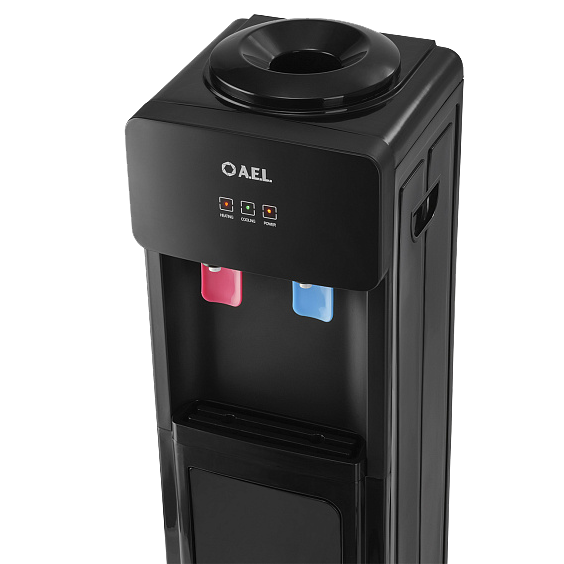 Кулер AEL LD-AEL-86c черный (шкафчик 4 литра)