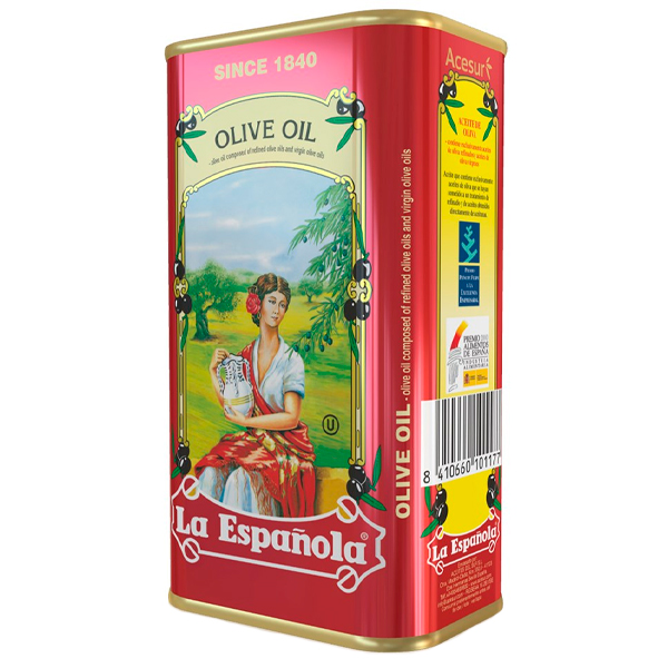 Масло оливковое La Espanola  ж/б 1 литр