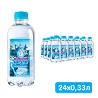 Королевская вода 0.33 литра, газ, пэт, 24 шт. в уп.