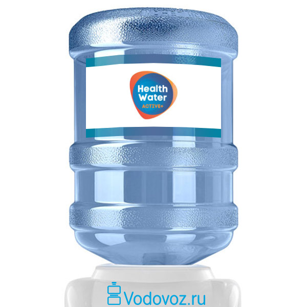 Вода Health Water Active+ 18.9 литров