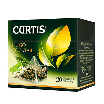 Чай зеленый Curtis Hugo Cocktail 20 пир