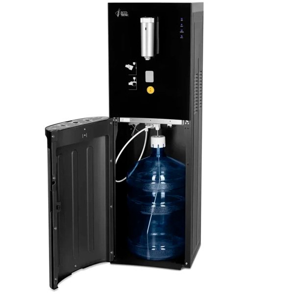 Кулер Ecotronic T10-LXE UV black-SS c УФ лампой черный