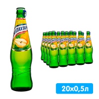 Напиток Натахтари Груша 0.5 литра, газ, стекло, 20 шт. в уп.