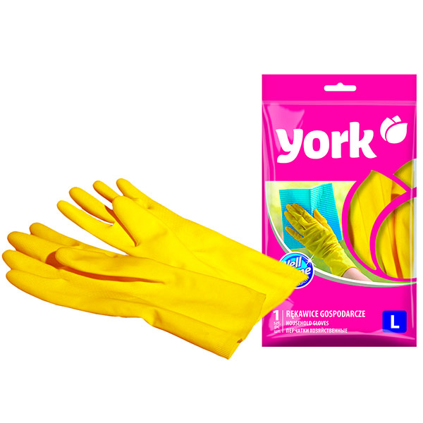 Перчатки York хозяйственные размер L