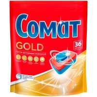 Таблетки для посудомоечной машины Сомат Gold 36 шт