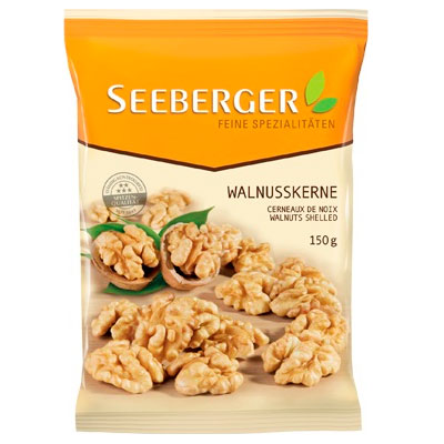 Орехи грецкие Seeberger 150 гр