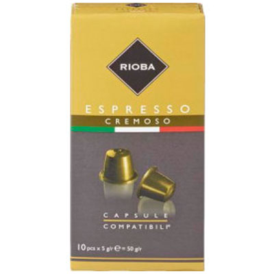 Кофе в капсулах Rioba Cremoso (10шт)