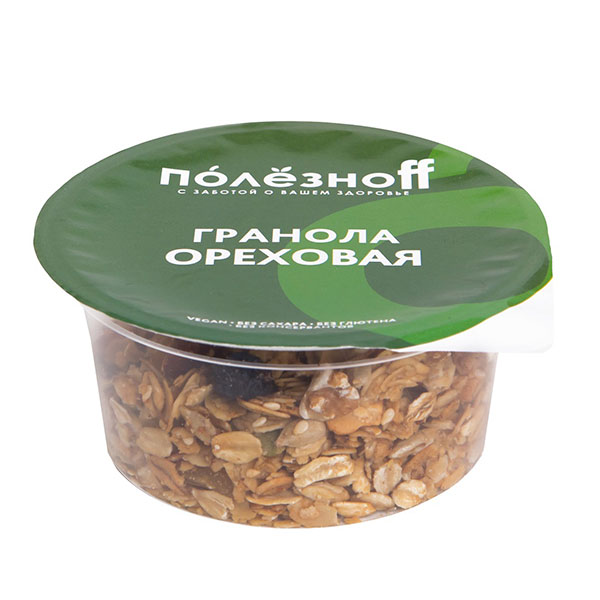 Гранола ореховая Полезноff 200 гр