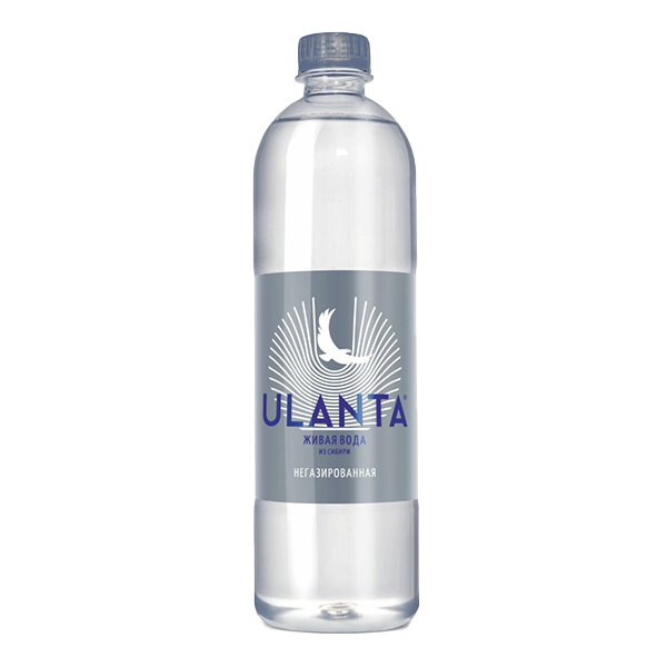 Вода природная Уланта / Ulanta 0.7 литра, без газа, пэт, 12 шт. в уп.