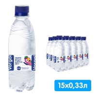 Вода Воргольская Vorgol Союзмультфильм 0.33 литра, газ, пэт, 15 шт. в уп.