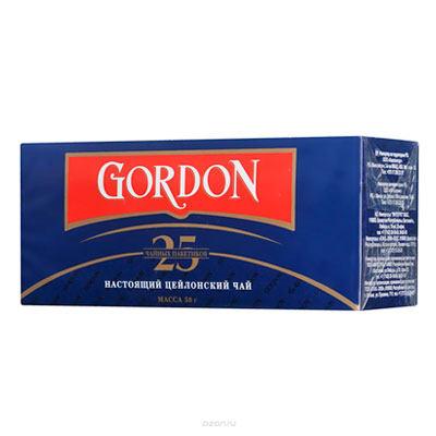Чай Gordon gold (25 пак.)