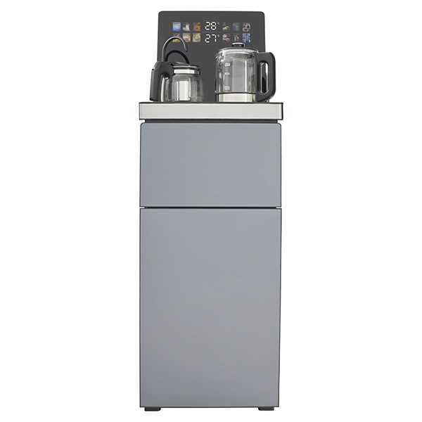 Кулер с чайным столиком Тиабар Aqvido BQ-20 серый