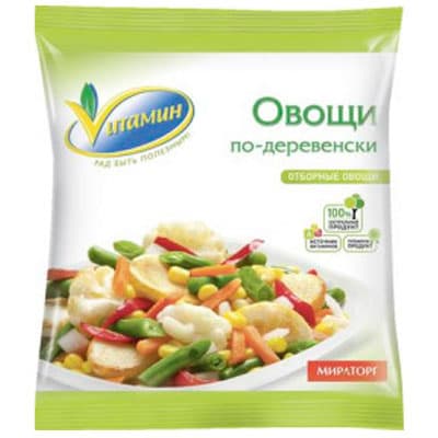 Овощи Vитамин По-деревенски отборные 400 гр