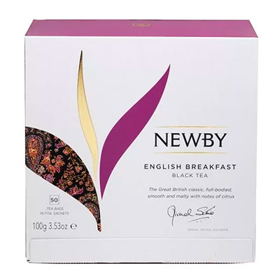 Чай Newby English Breakfast чёрный 50 пак