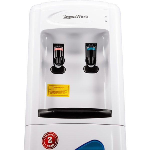 Кулер Aqua Work 0.7-LDR белый (шкафчик 10 литров)