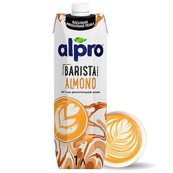 Напиток Alpro соевый миндальный 1,8% 1 литр