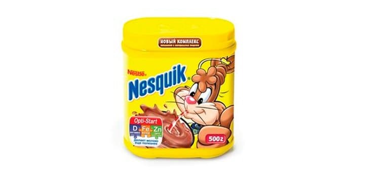 «Нестле» обновил какао-напиток Nesquik