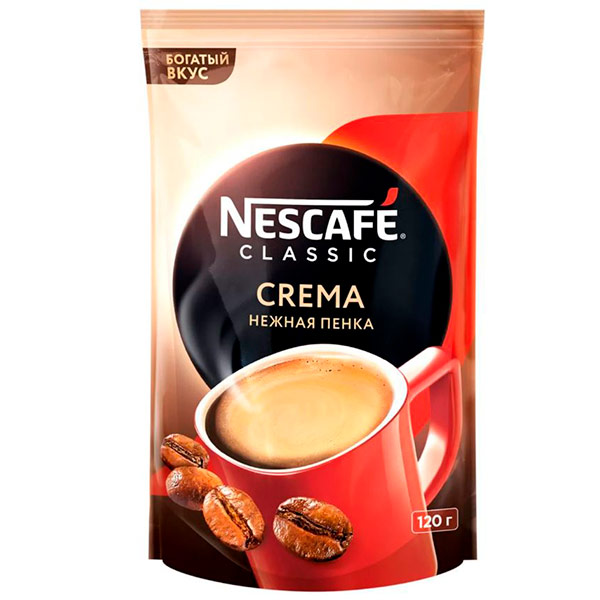 Nescafe / Нескафе Classic crema растворимый 120 гр