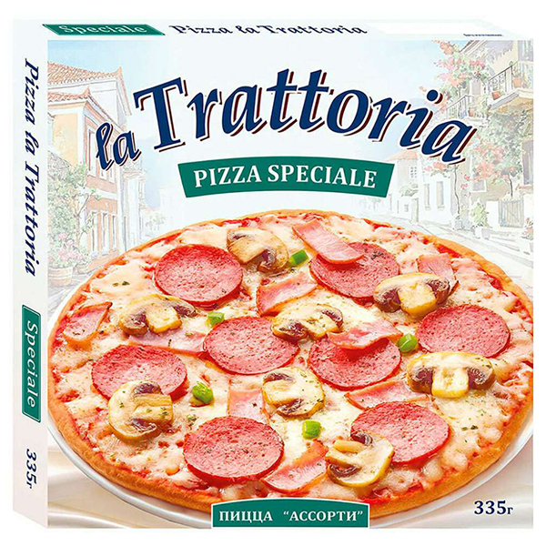 Пицца La Trattoria Ассорти 335 гр