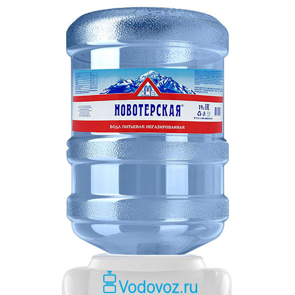 Вода Новотерская 19 литров
