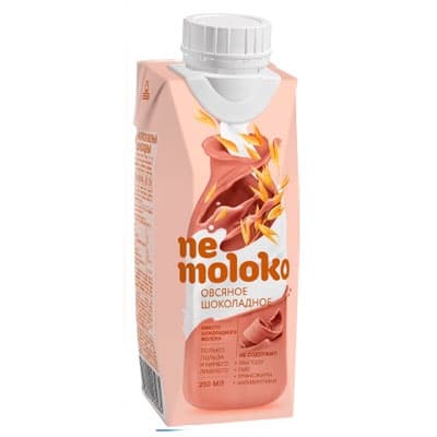Напиток NeMoloko овсяный шоколадный 3,2% 250 мл