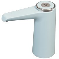 Помпа Aqviol EP-06 электрическая на аккумуляторе с USB-адаптером для 19л бутылей, голубая