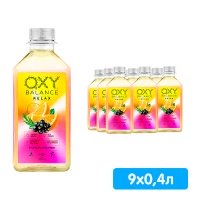 Oxy Balance Relax смородина, розмарин, апельсин 0.4 литра, пэт, 9 шт. в уп.