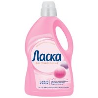 Гель для стирки Ласка Восстановление Шерсть и Шёлк 3 литра