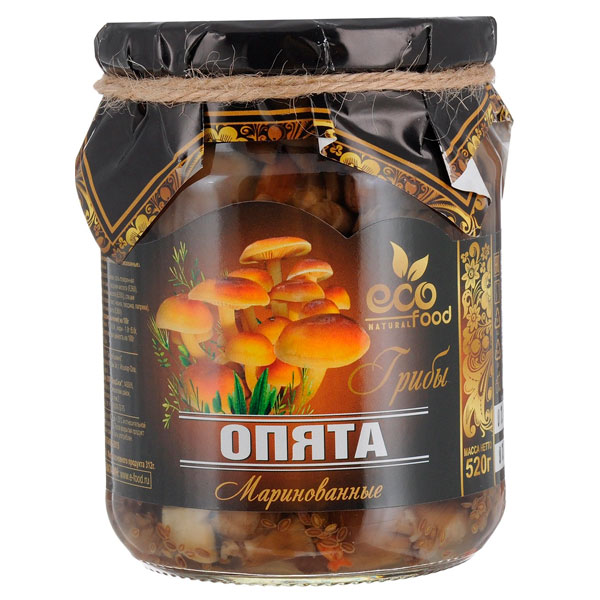 

Опята Ecofood Russia маринованные 520 гр