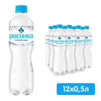Вода Липецкая Росинка питьевая 0,5 литра, без газа, пэт, 12 шт. в уп. Вода Липецкая Росинка питьевая 0,5 литра, без газа, пэт, 12 шт. в уп.