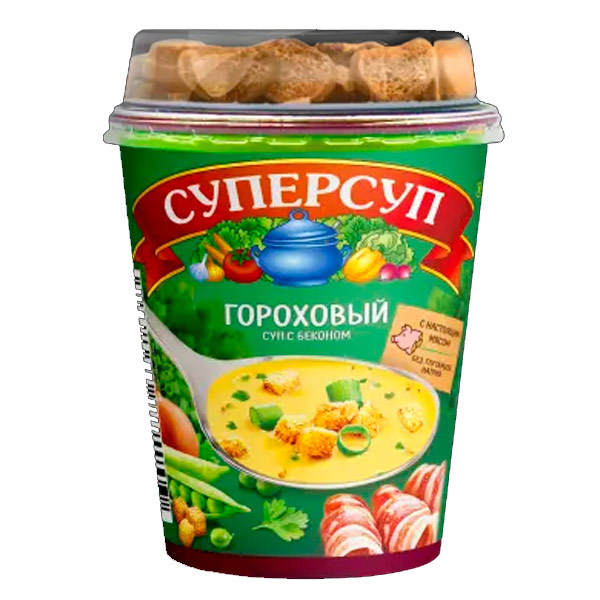 Суперсуп Русский Продукт гороховый с гренками
