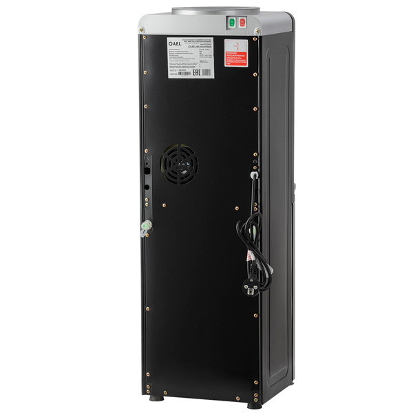 Кулер AEL LD-AEL-40c серебристый/черный (шкафичк 9 литров)