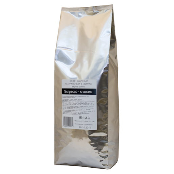 Кофе eXpert Эспрессо-классик зерно 1 кг - фото 1