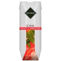 Томатный сок Rioba с мякотью 1 литр