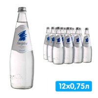 Вода Surgiva 0.75 литра, без газа, стекло, 12 шт. в уп.