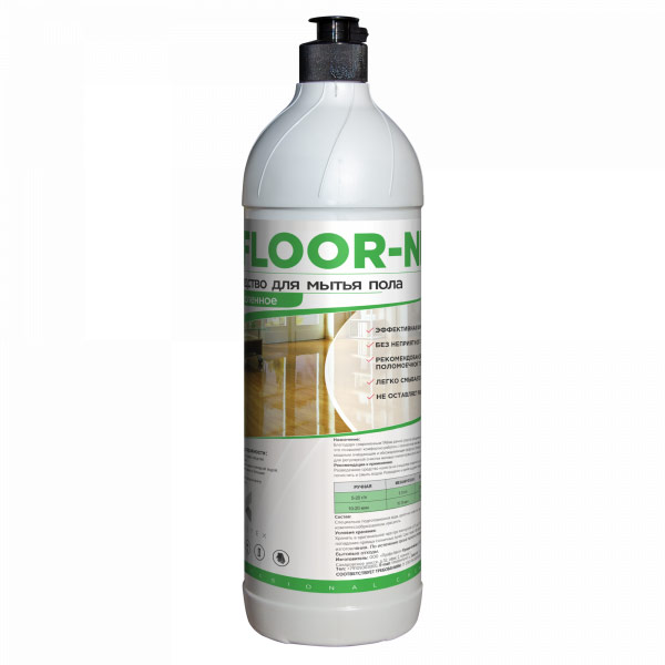 Средство для мытья пола FLOOR-NF низкопенное 1 литров