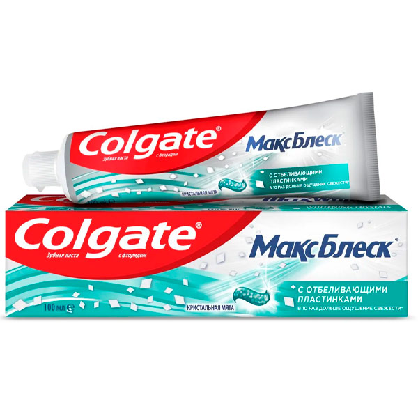 Зубная паста «Colgate» Макс Блеск 100 мл (1шт.)