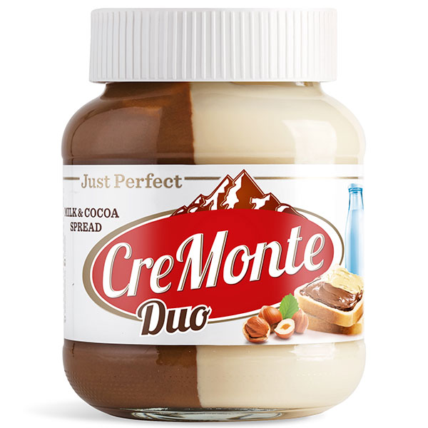 Паста молочно-ореховая с добавлением какао CreMonte 400 гр