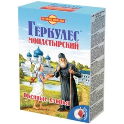 Крупа геркулес Русский продукт Монастырский 500 гр