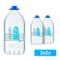 Вода Ledenev питьевая природная 5 литров, 2 шт. в уп.