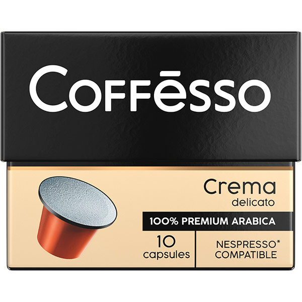 Кофе в капсулах Coffesso Crema Delicato 10 шт - фото 1